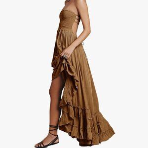 Boho Chic Floral Maxi Dress – Effortlessly Elegant & Flowy